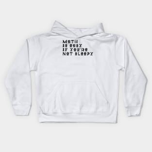 Math is easy Kids Hoodie